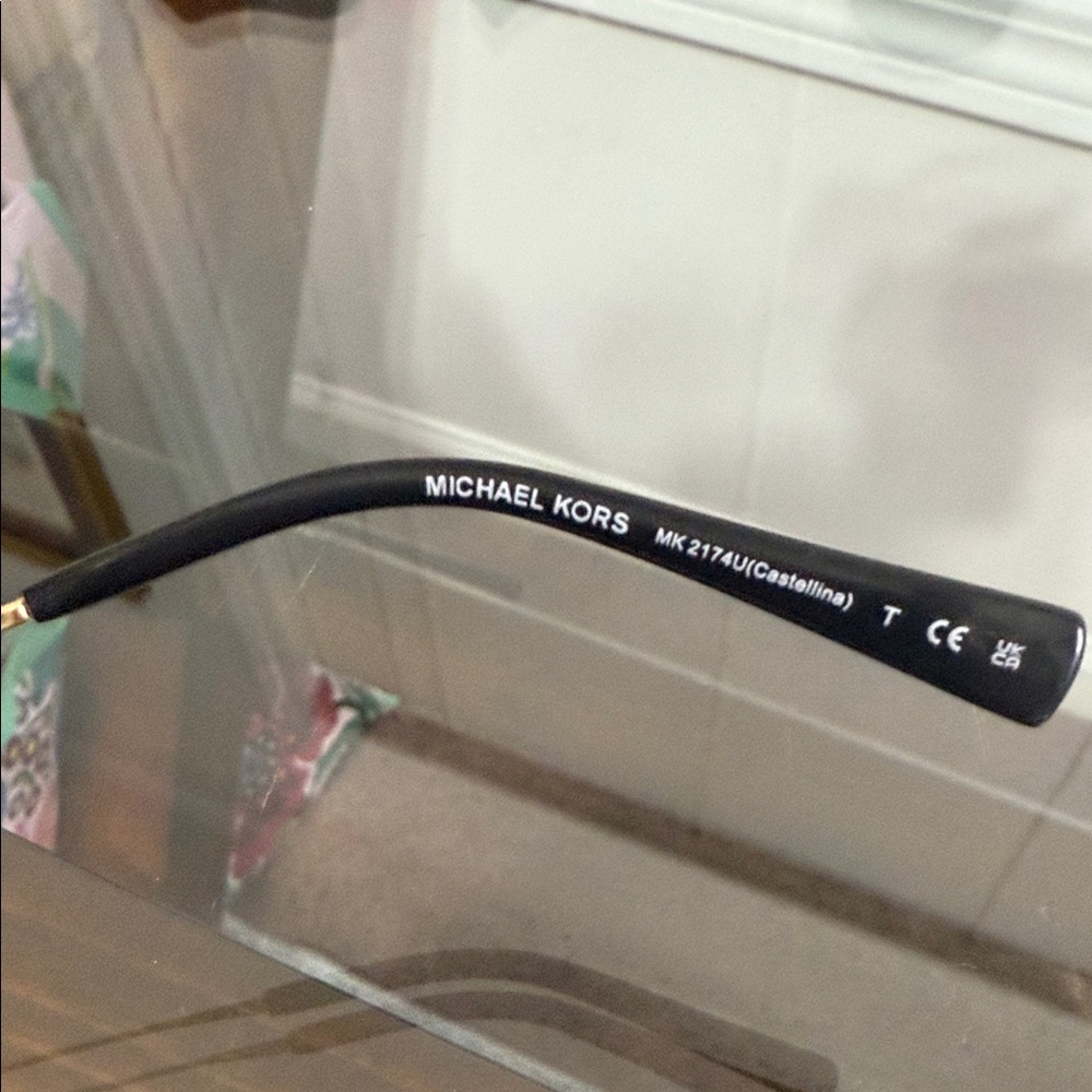 Michael Kors Black Square Sunglasses - Picture 5 of 5